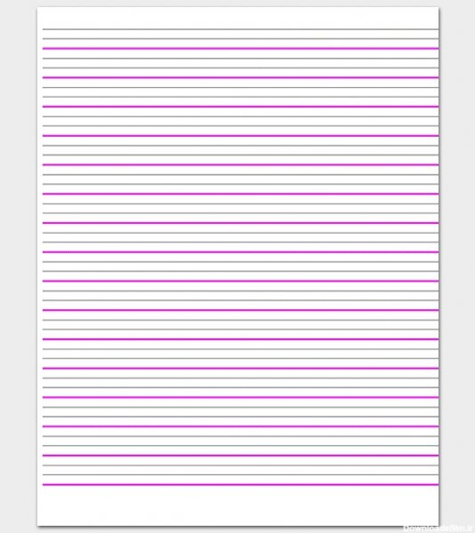  دانلود عکس صفحه سفید خط دار