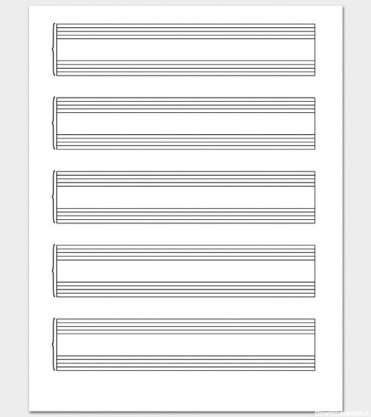  دانلود عکس صفحه سفید خط دار