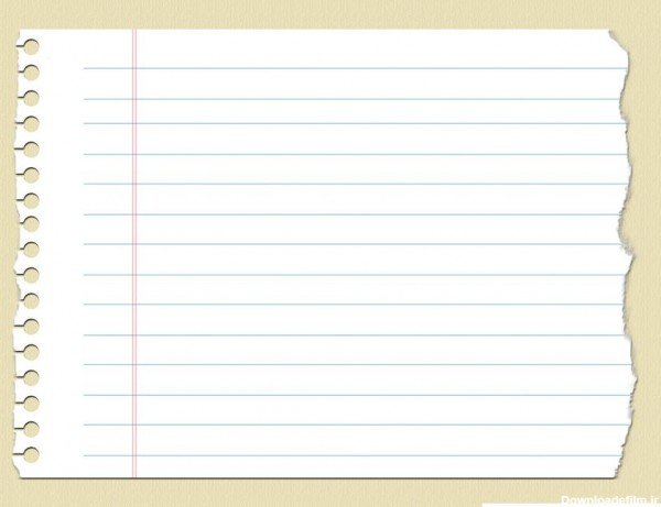  دانلود عکس صفحه سفید خط دار