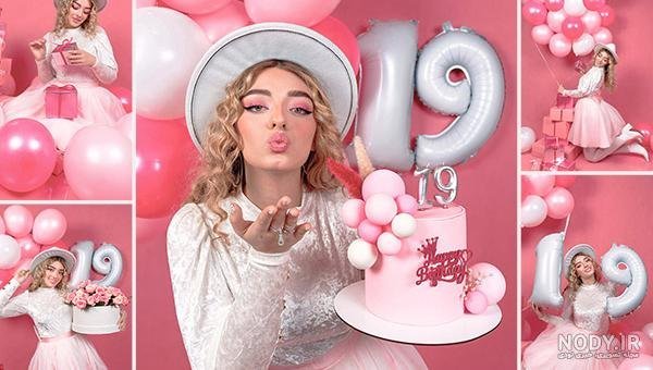  ژست عکس تولد در کافه