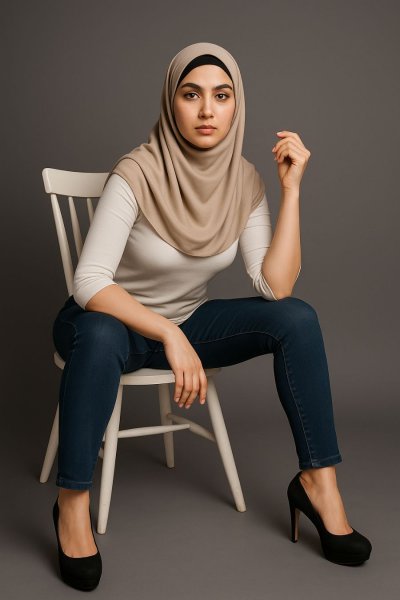  ژست عکاسی دخترانه ساده