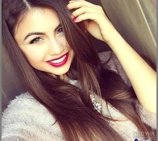  عکس ژست دخترانه سلفی