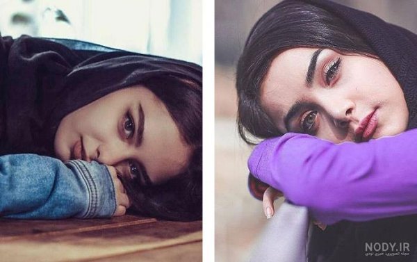  عکس ژست دخترانه سلفی