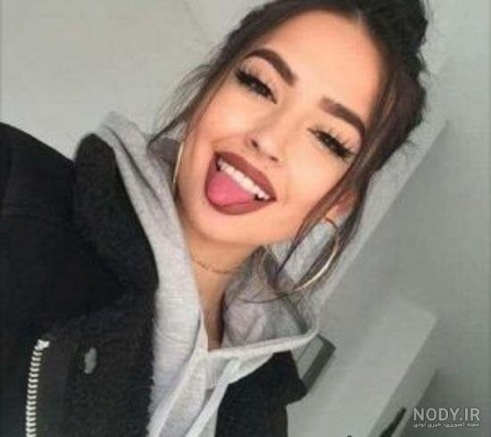  عکس ژست دخترانه سلفی