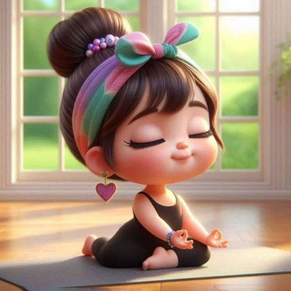  عکس ورزشی کارتونی و فانتزی دخترانه