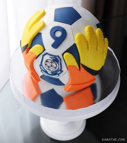  عکس کیک تولد ورزشی