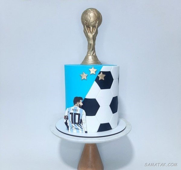  عکس کیک تولد ورزشی