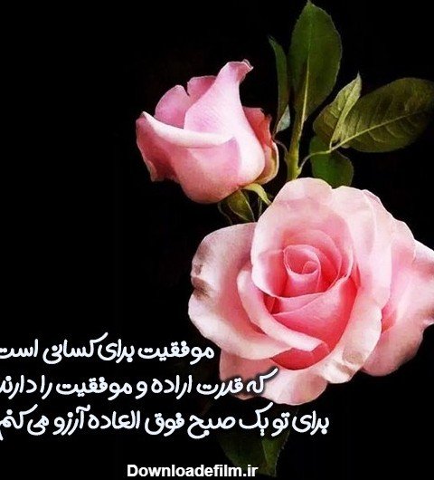 عکس سلام صبح بخیر جدید