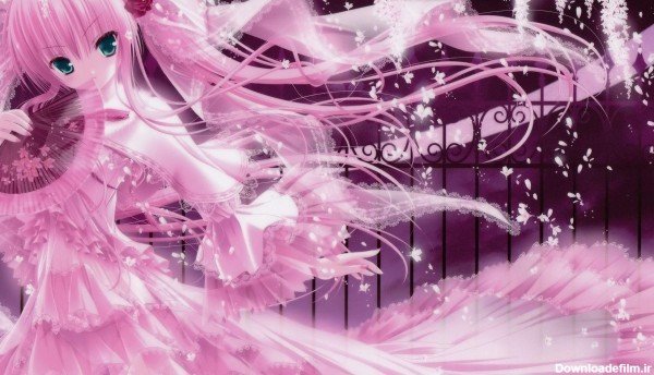 تصویر زمینه بنفش عاشقانه