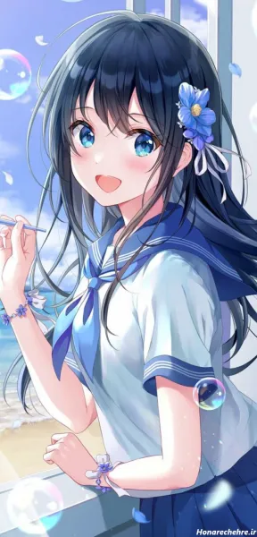 تصویر زمینه کیوت انیمه