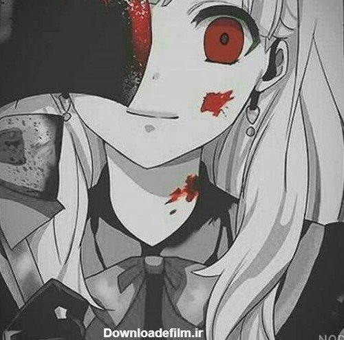  عکس پروفایل انیمه ترسناک