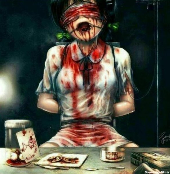  عکس پروفایل انیمه ترسناک
