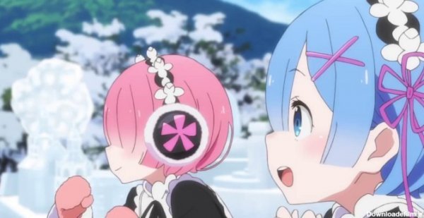  عکس انیمه رم و رام