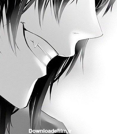 عکس های انیمه سیاه و سفید