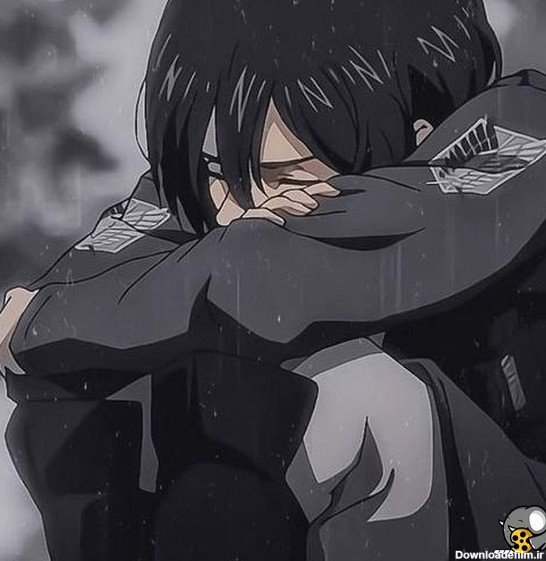 عکس انیمه کیوت سیاه