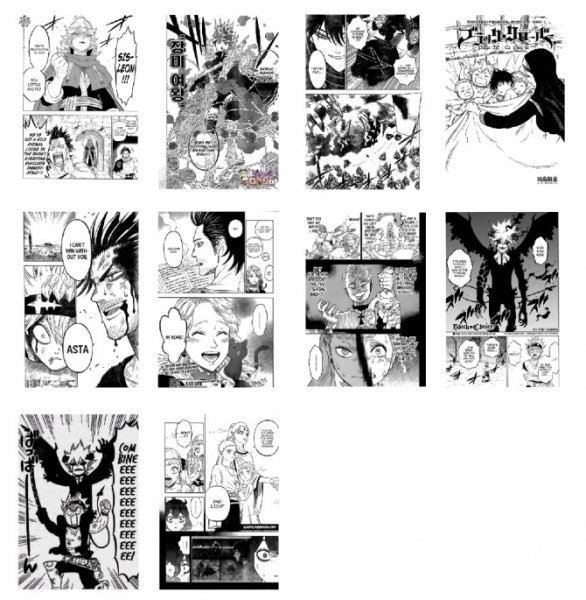 عکس انیمه کیوت سیاه