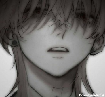 عکس انیمه کیوت سیاه