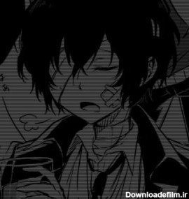 عکس انیمه کیوت سیاه