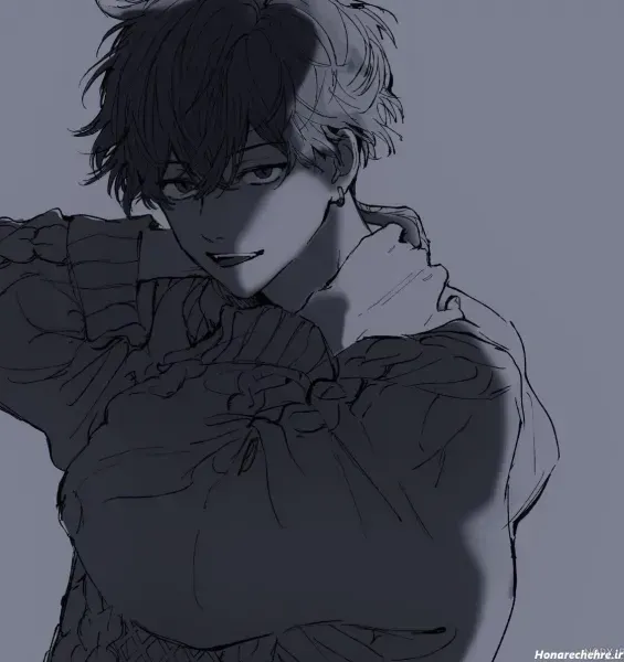  عکس انیمه سیاه