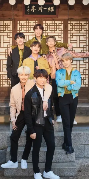  پروفایل بی تی اس بنفش