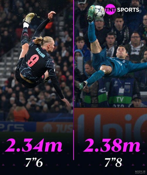  عکس هالند و رونالدو