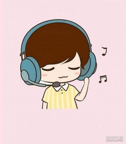  عکس دختر با هدفون برای پروفایل