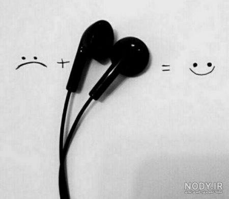  عکس دختر با هدفون برای پروفایل