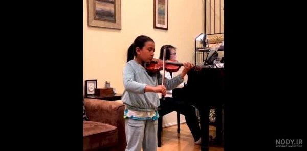  عکس دختر با ویولن برای پروفایل