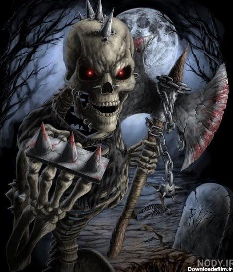 عکس اسکلت وحشی