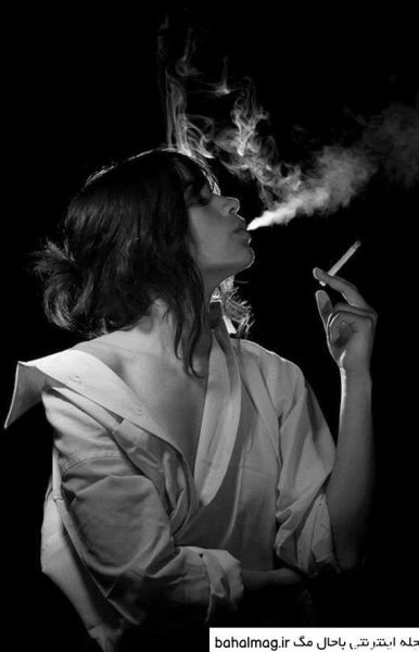  عکس پروف دخترونه با سیگار