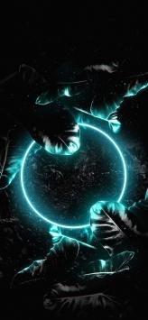 پس زمینه دارک دخترانه