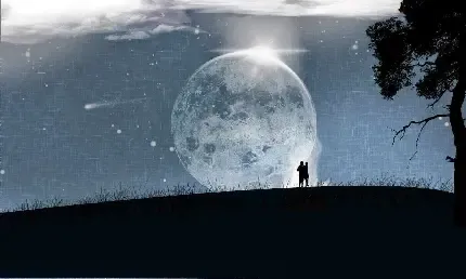  بک گراند عاشقانه دونفره