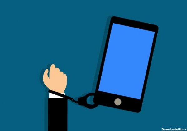 عکس کارتونی گوشی موبایل