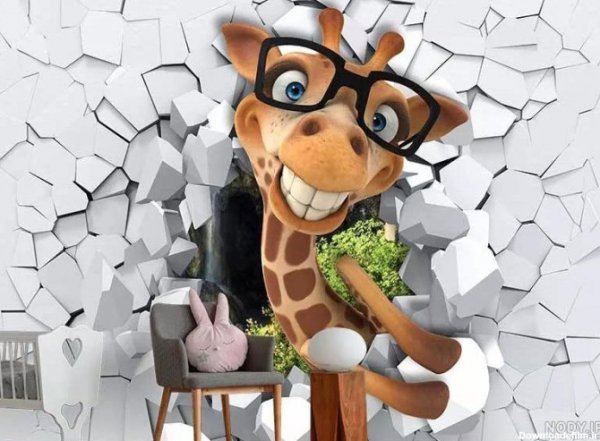  عکس های سه بعدی کارتونی