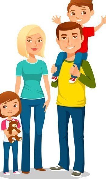 عکس پدر و مادر و دختر برای پروفایل