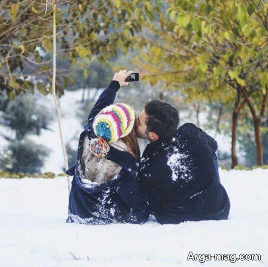  عکس عاشقانه زمستان