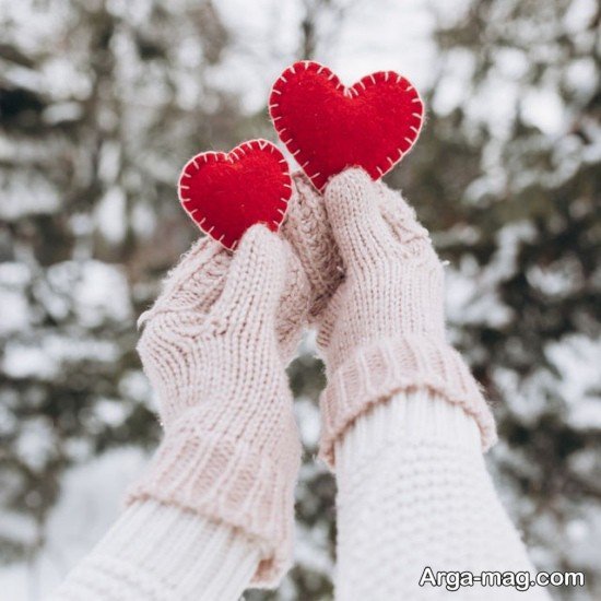 عکس عاشقانه زمستان