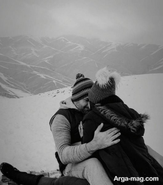  عکس عاشقانه زمستان
