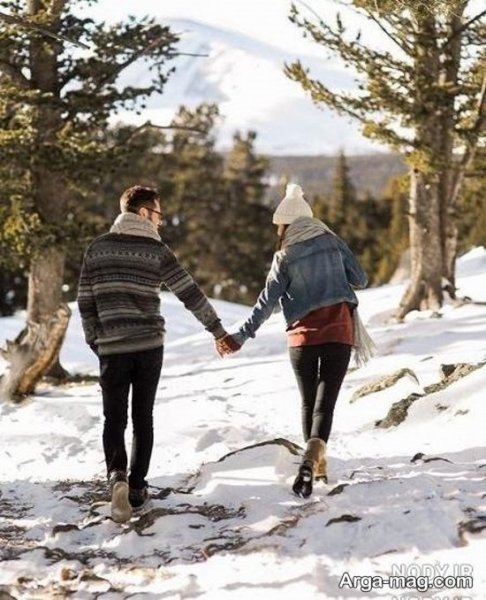  عکس عاشقانه زمستان