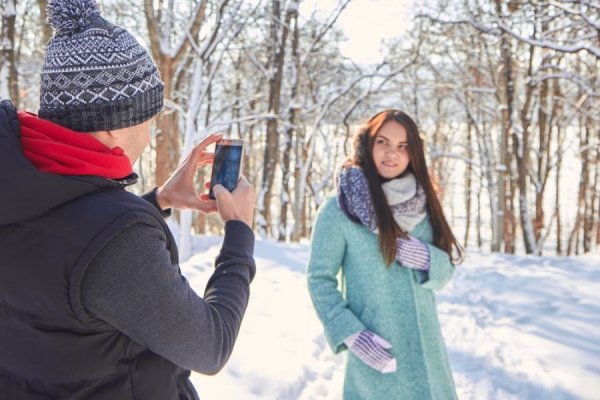 عکس برف در روستا