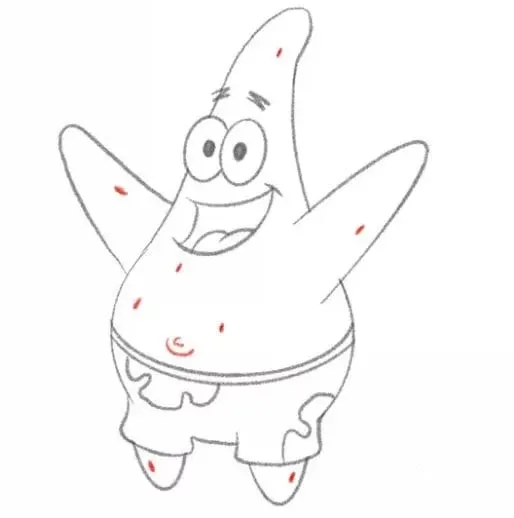 عکس پاتریک برای نقاشی