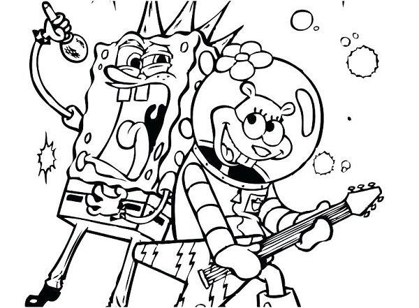  عکس پاتریک و باب اسفنجی برای نقاشی