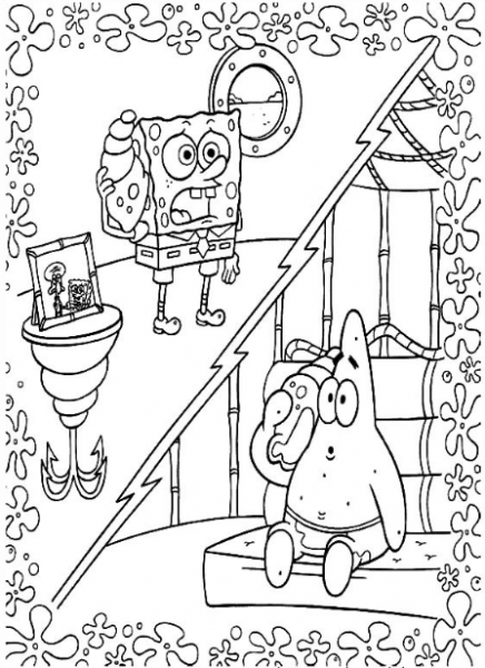  عکس پاتریک و باب اسفنجی برای نقاشی