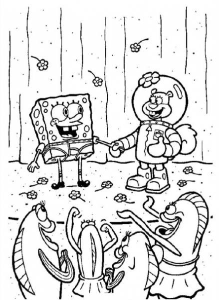  عکس پاتریک و باب اسفنجی برای نقاشی