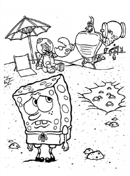  عکس پاتریک و باب اسفنجی برای نقاشی