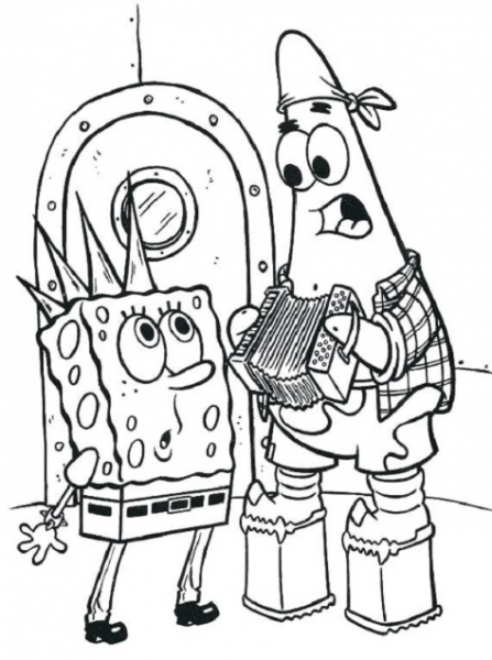 عکس باب اسفنجی و پاتریک گوگولی