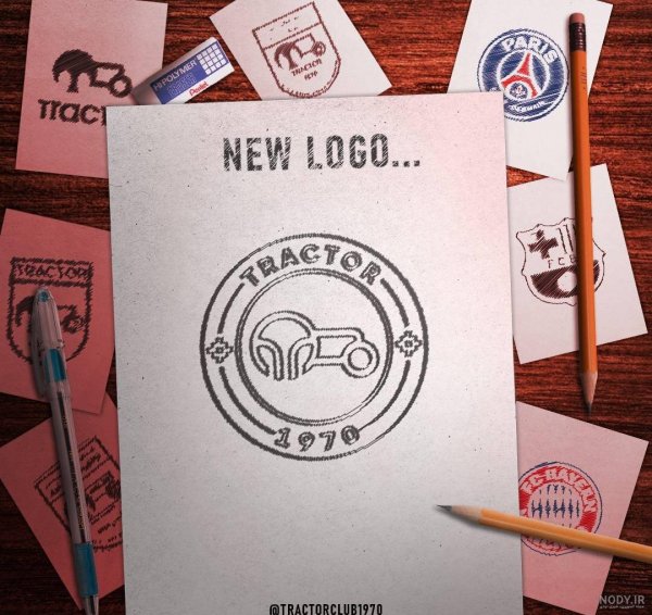  عکس تیم تراکتور جدید