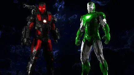  عکس کاپیتان آمریکا و مرد آهنی