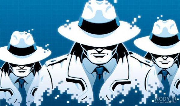 عکس پروفایل هکر کلاه سفید