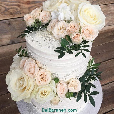  عکس کیک عقد شیک